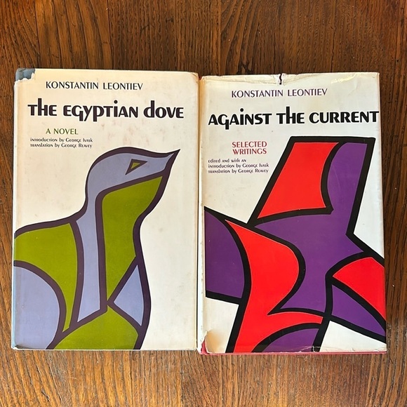 VTG Pair of first edition hardcovers by Konstantin Leontiev - Picture 1 of 16